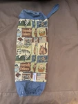 Brawny Kitty Cats Plastic Bag Holder Tapestry Reusable Storage Dispenser Sacsoc. Fixed Price $29.00.
