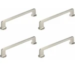 Wdonay Silver Cabinet Pulls Zinc Alloy Handle Hardware Round Base Drawer. Fixed Price $12.00.