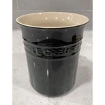 Le Creuset Black Onyx Stoneware Utensil Crock Holder 1L Second Choix Line,. Fixed Price $49.99.