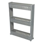 Simplify 3 Tier Slim Slide Out Storage Cart In Grey. Fixed Price $44.22.
