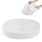 Refeltidolom Thick Plate Dividers, Set Of 48 10.5", White. Fixed Price $26.05.