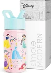 Simple Modern Kids Summit Water Bottle With Straw Lid Disney Princess 14OZ Sta. Fixed Price $32.00.