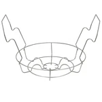 Kitchen Crop Stainless Steel Canning Rack (jar 12.25" Diameter, Silver. Fixed Price $28.88.
