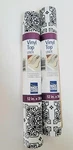 Magic Cover Vinyl Non-adhesive Top Shelf Liners Julien Black&white 12"X30" Ea.. Fixed Price $13.99.
