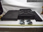 Luxor Shelf Tub Utility Cart, 5WCU1, STC21-B, 847210022435. Fixed Price $115.85.