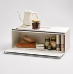 Yamazaki Home Tower Bread Box Wide Kitchen Countertop Storage Bin Organizer. Fixed Price $138.70.