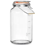 Qianfenie 1.5 Gallon Glass Jar With Airtight Lid Wide Mouth, Storage J.... Fixed Price $46.97.