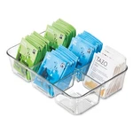 6 Drawer Tea Bag Holder And Condiment Organizer For Kitchen Countertop Office. Fixed Price $18.21.