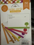 Doodlebug Designs Farmer Market Recipe Cards. Fixed Price $9.75.