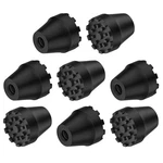 Supregear 8-PACK Replacement Rubber Tips For Trekking Poles And Walking Black. Fixed Price $17.99.