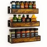 Rouranb Spice Rack Wall Mount 3 Pack, Space-saving Seasoning Organizer,screw .... Fixed Price $38.10.