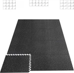 Hapbear 0.56'' Thick 12 Pcs 48 Sq Ft Exercise Equipment Mats High-density Rubb. Fixed Price $134.46.