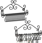 Mygift Set Of 2 Jewelry Organizer - Wall Mounted Medium, Black,. Fixed Price $36.52.