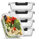 Joyjolt Glass Food Storage Containers With Lids. 5 Pack Meal Prep Conta.... Fixed Price $59.99.