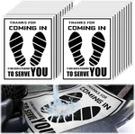 Frienda 500 Pcs Waterproof Paper Car Floor Mats Disposable Pads Covered. Fixed Price $115.95.