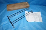 2 Wallniture Brix Stemware Rack 17" Under Cabinet Chrome Wine Glass Holder. Fixed Price $10.00.