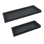 Countertop And Vanity Tray - 2 Pc (11 7 ) Shatterproof Silicone. Fixed Price $39.38.