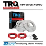 Trq Front Brake Pad & Rotor Kit Fits 2001-2007 Toyota Sequoia 2000-2006 Tundra. Fixed Price $364.95.