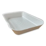 Gen Meat Trays, #2D, 8.56 X 6.1 1.2, White, Foam, 500/CARTON. Fixed Price $42.49.