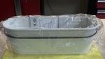 Ikea: New Fintorp White Enamel Condiment Tray With Black Handle. Fixed Price $22.99.