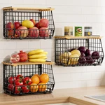 Ggiu Wire Fruit Basket For Kitchen Storage: Hanging And Counter Ve.... Fixed Price $59.99.
