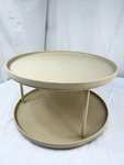 Vtg Tier 10.5" Rubbermaid Turntable Organizer Tray 2709 Lazy Susan Revolving. Fixed Price $28.99.