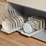 Gomaihe Pull-out Pots And Pans Organizer 2 Pack Under Cabinet Lid Holde.... Fixed Price $34.90.