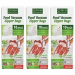 30 Pack Vacuum Sealer Bags With Hand Pump Bpa-free Fits Foodsaver Sous Vide. Fixed Price $25.99.