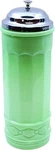 Tablecraft HJ714 Straw Jar With Metal Lid, Green. Fixed Price $20.36.