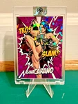Gina Carano Mma Comic Book Series Art Card From Nicholas Mattiuzzo. Fixed Price $19.99.