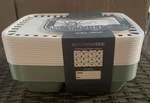33.8 Oz Bpa-free 12 (24PCS) Meal Prep Food Storage Containers Gourmet K. Fixed Price $18.00.
