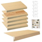 Kryvolux Pcs Wire Rack Covers 24X12X2.5 Inch Pvc Pantry Shelf 0.31. Fixed Price $107.18.