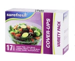 Storage Cover-ups Elastic Stretch Fit Variety Pack 2 Pk Set Surefresh. Fixed Price $9.49.
