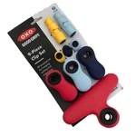 New Oxo Good Grips 9-PIECE Magnetic Kitchen Bag Clips Red Blue Yellow. Fixed Price $32.30.