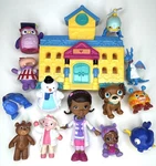Doc Mcstuffins Toy Hospital Deluxe Friends Collection Disney Junior Figures. Fixed Price $29.99.