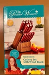 New In Box The Pioneer Woman Wood Block Cutlery 14-PIECE Kitchen Knife Set Red. Fixed Price $49.99.
