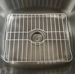 Sofinni Sink Protectors For Kitchen Bottom With White Coating Grate. Fixed Price $16.45.