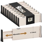 Ntqnoika Drawer Dividers Organizer 9 Pack, Adjustable Separators 4" High Expa.... Fixed Price $34.80.