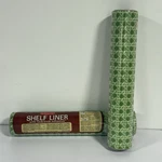 Vintage Nos 1978 Mod Green Rubbermaid Shelf Liner Plastic Lot Of 2 Retro Mcm. Fixed Price $60.00.