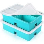 Silicone Freezer Trays With Lid - Soup Molds, C.... Fixed Price $24.56.