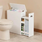 Oakridge Slim Bathroom Storage Cabinet 7" Wide Space-saving Organizer. Fixed Price $134.36.