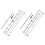 2 Pack 11FT Feather Pole Kit, Fits 8FT Windless Swooper Flags, Heavy Dut.... Fixed Price $97.33.