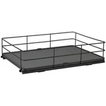 It All Large Slide Out Shelf Organizer In Matte Black Dimensions: 19.7". Fixed Price $56.27.