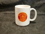 Southern Pacific Lines Railroad Train Coffee Mug Cup 10OZ Red Yellow White. Fixed Price $8.01.