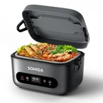 Sohida 100W Cordless Electric Lunch Box For Adults Men, Rechargeable Battery. Fixed Price $181.41.