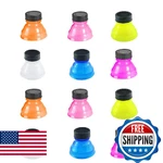 12 Pcs Reusable Soda Can Lids & Fizz Bottle Caps For Beer Carbonated Drinks. Fixed Price $14.11.