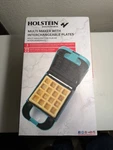 Holstein Combination Waffle & Sandwich Maker W/ 3 Removeable, Nonstick Plates. Fixed Price $27.99.