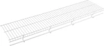 Rubbermaid Free-sliding Wire Shelf, White, Adjustable Shelving With Free-slide. Fixed Price $63.79.