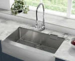 Swiss Madison Rivage 33 In. X 21 Single Basin Farmhouse Kitchen Sink. Fixed Price $281.00.