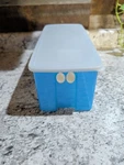 Tupperware Fridgesmart Fruit Vegetable Refrigerator Container Blue 3995A-2. Fixed Price $10.00.